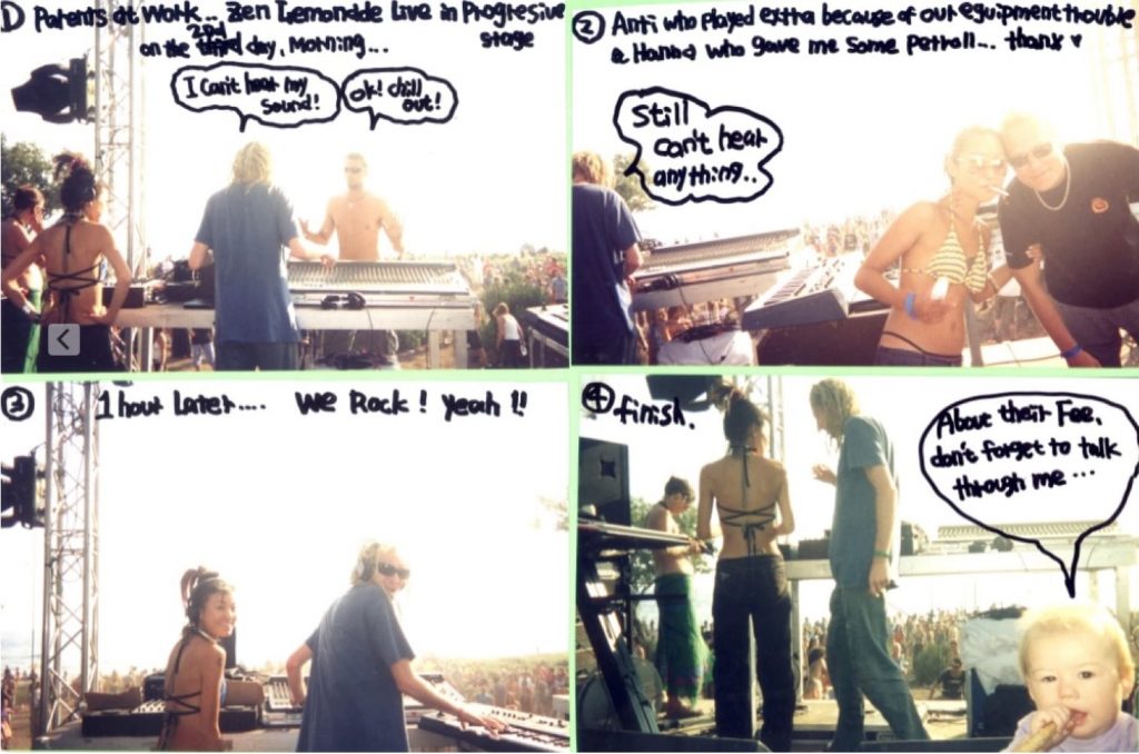 Zen Lemonade live at Samothraki-Dance-Festival-2002